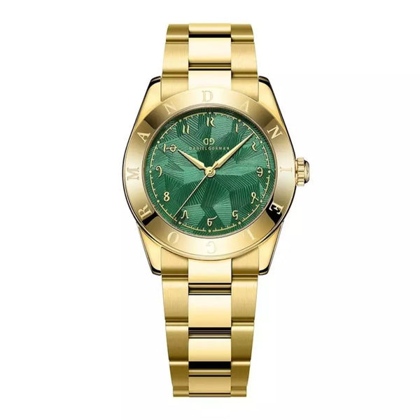 Relógio Bella Gold Green