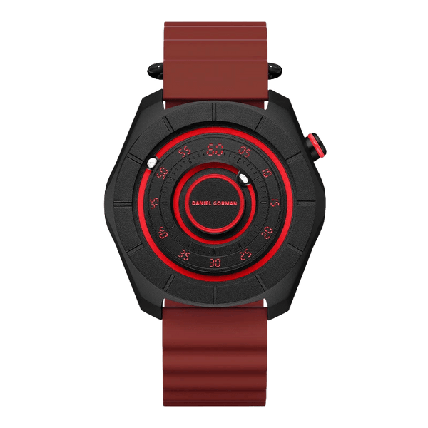 Relógio Masculino Vermelho – Daniel Gorman Gravity 3 Mars Edition, Esportivo e Futurista